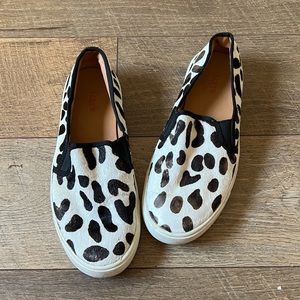 J. Crew Cow Print Shoes
